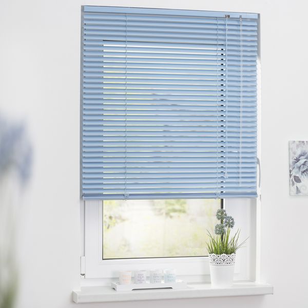 Jalousie Aluminium - Blau, 80 cm x 220 cm (B x L)
