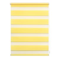 Duo-Rollo Klemmfix, ohne Bohren - Gelb, 90 cm x 150 cm (B x L)