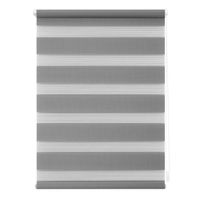 Duo-Rollo Klemmfix, ohne Bohren - Grau, 120 cm x 150 cm (B x L)