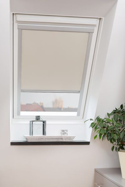 Dachfensterrollo Skylight, Thermo, Verdunkelung - Creme, 38,3 x 54,0 cm (C02) (B x L)