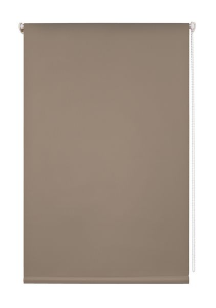 Thermo-Rollo Klemmfix, ohne Bohren, Verdunkelung - Taupe, 80 cm x 150 cm (B x L)