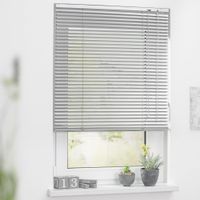 Jalousie Aluminium - Silber, 70 cm x 220 cm (B x L)