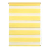 Duo-Rollo Klemmfix, ohne Bohren - Gelb, 45 cm x 150 cm (B x L)