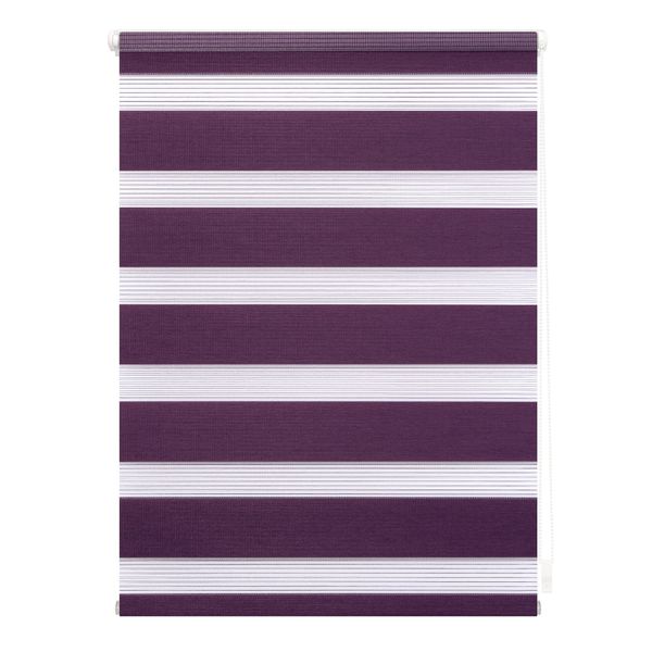 Duo-Rollo Klemmfix, ohne Bohren - Brombeer, 100 cm x 150 cm (B x L)