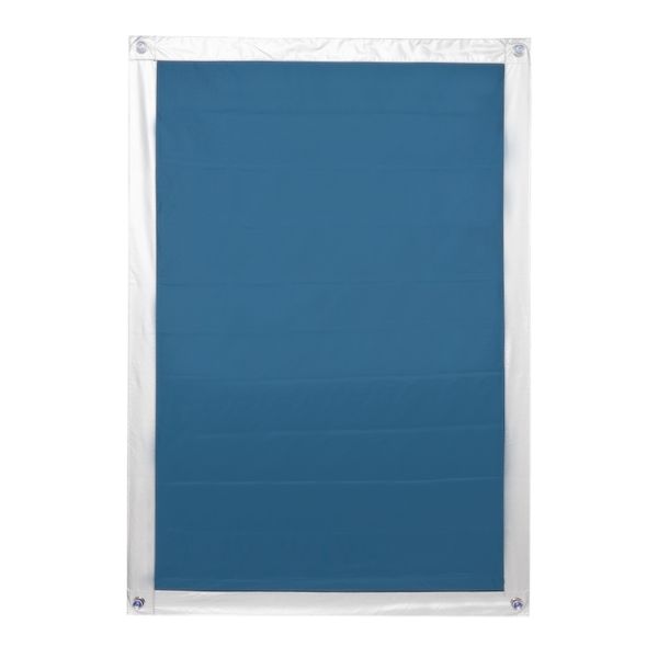 Dachfenster Sonnenschutz Thermofix, ohne Bohren - Blau, 36 cm x 51,5 cm (B x L) für C02