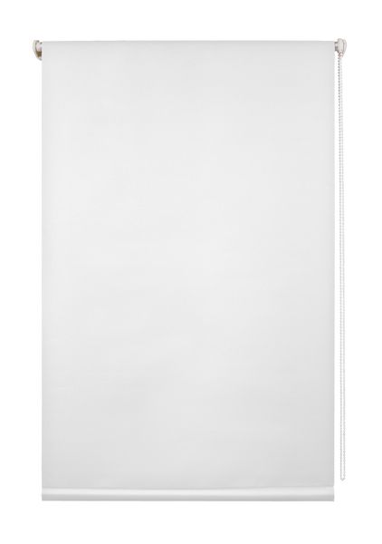 Thermo-Rollo Klemmfix, ohne Bohren, Verdunkelung - Weiß, 90 cm x 220 cm (B x L)
