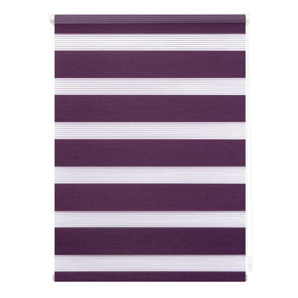 Duo-Rollo Klemmfix, ohne Bohren - Brombeer, 45 cm x 150 cm (B x L)