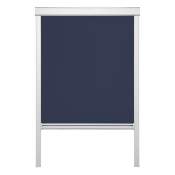 Dachfensterrollo Skylight, Thermo, Verdunkelung - Blau, 49,3 x 94,0 cm (F06) (B x L)