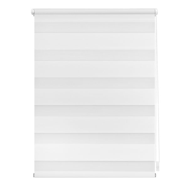 Duo-Rollo Klemmfix, ohne Bohren - Weiß, 80 cm x 200 cm (B x L)
