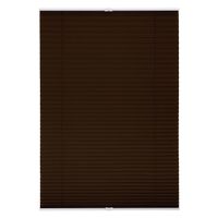Plissee Klemmfix, ohne Bohren, verspannt - Braun, 45 cm x 130 cm (B x L)