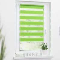 Duo-Rollo Klemmfix, ohne Bohren - Grün, 90 cm x 220 cm (B x L)
