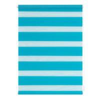Duo-Rollo Klemmfix, ohne Bohren - Blau, 80 cm x 150 cm (B x L)