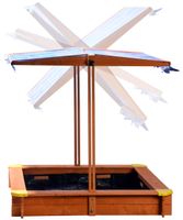 Sandkasten, Dach höhenverstellbar