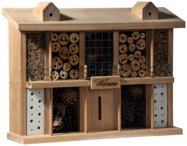 Luxus-Insektenhotel "Landsitz Superior", Eiche