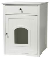 Design Katzenschrank "Mohrle", weiß