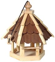 Vogelhaus zum Aufhängen, braun