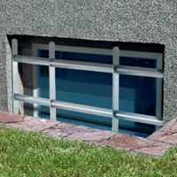Fenstergitter, 2 Streben