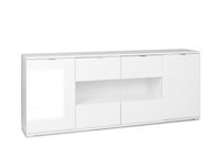 Glossy 5 Sideboard weiß
