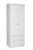 Landwood 14 Kleiderschrank weiß