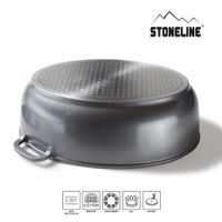 Gourmet Bräter oval mit Aroma-Glasdeckel