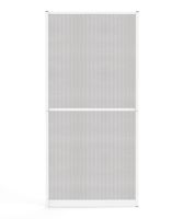 Powertec XXL Aluminium Fliegengitter Türbausatz SLIMPLUS, ca. 120 x 240 cm, Weiß