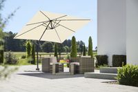 Schneider Ampelschirm RHODOS JUNIOR ca. 270 x 270 cm, natur