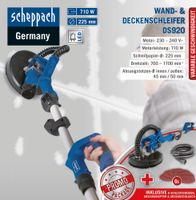 Wand- & Deckenschleifer DS920