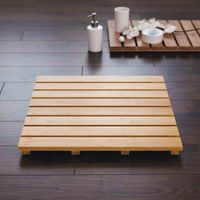 Holzvorlegerost ca. 52x52 cm "Grating" natur