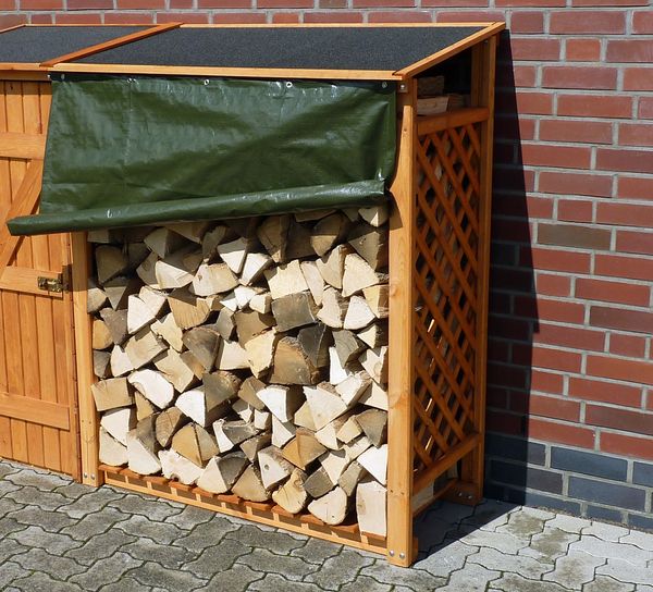 Promadino Erweiterung Kaminholzregal