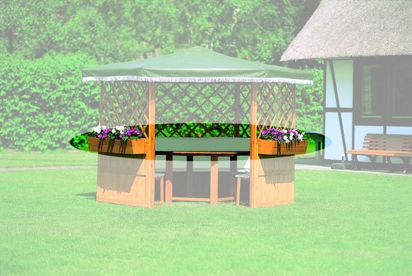 Promadino 5-er Set Blumenkasten