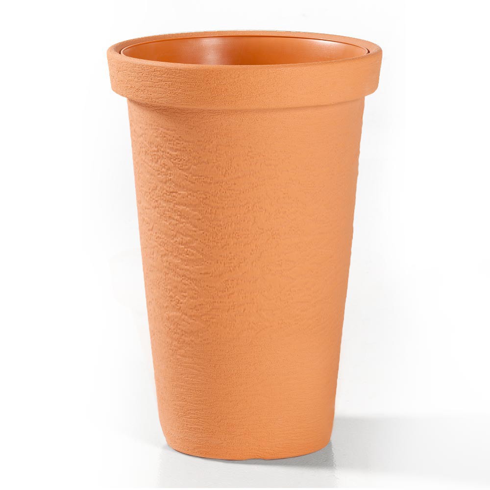 blumenkasten 20 cm breit Orig. ital. Blumenkasten mit Dekor 42 cm breit aus Terracotta, Pflanzt  La  Casa