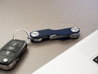 Schlüsselhalter KEY+ blau