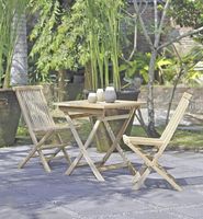 Harms Tisch JAVA, quadratisch 70x70cm, Teak