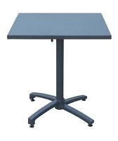 Harms Tischgruppe TREVISO 5 tlg., anthrazit / 1x Tisch 305253 / 4x Stapelstuhl 305254