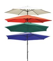 Harms Sonnenschirm GRÜN, Ø 300cm, 6 Streben