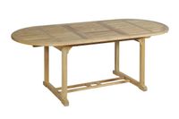Harms Tisch SOLO, ausziehbar, oval, Teak
