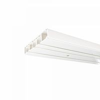 Gardinenschiene, Vorhangschiene 3-läufig, 120 cm