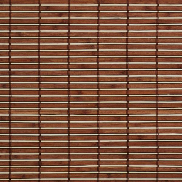 Holzrollo, Rollo 170 x 160 cm, braun