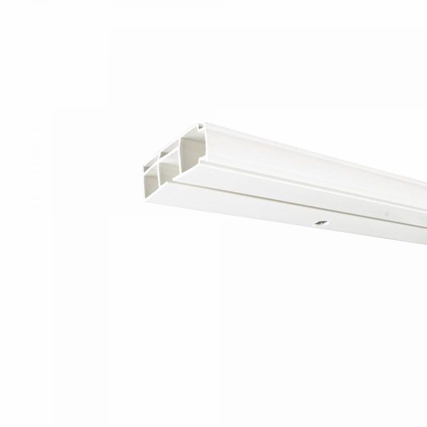 Gardinenschiene, Vorhangschiene 1-läufig, 120 cm