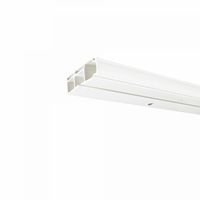 Gardinenschiene, Vorhangschiene 1-läufig, 120 cm