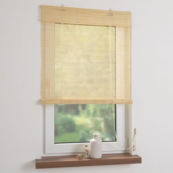 Bambusrollo, Rollo 160 x 120 cm, natur