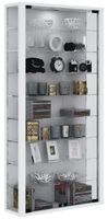Wandvitrine "Vitrosa Maxi" - mit LED-Beleuchtung Weiß