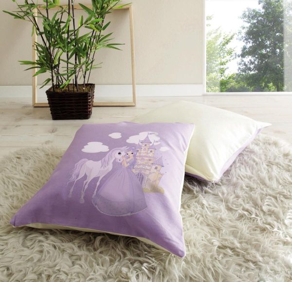 Kissen-Set "Horse (lila)"