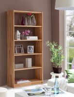 Standregal Simon Buche massiv Natur 179 cm hoch