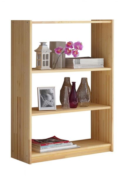 Standregal Fichte massiv Natur 112cm hoch