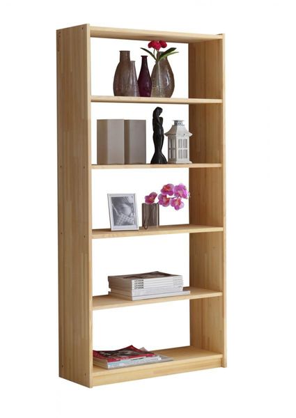 Standregal Fichte massiv Natur 170cm hoch