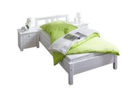 Einzelbett "Merci" 90x200 weiß