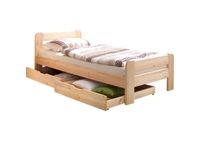 Einzelbett "Bert" 90x200 Natur