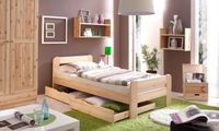 Einzelbett "Bert" 90x200 Natur