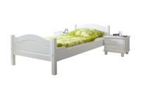 Einzelbett "Rita" 100x200 weiß